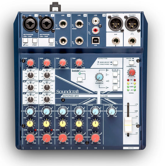 Soundcraft Notepad-8FX Mixer