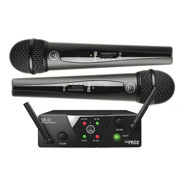 AKG Pro Audio WMS40 Dual Wireless Mic System