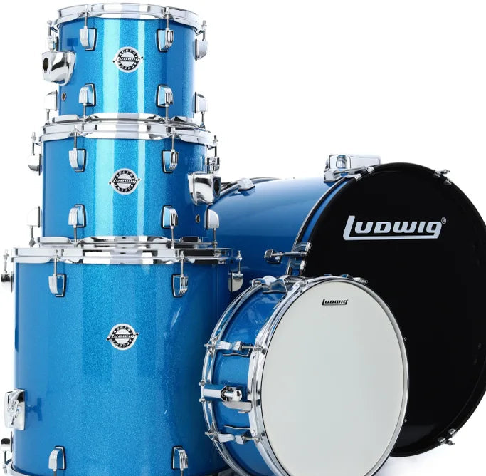 Ludwig 5 Piece Drum Set