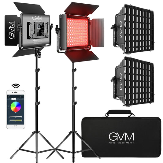 GVM 1000D RGB Led Video Light