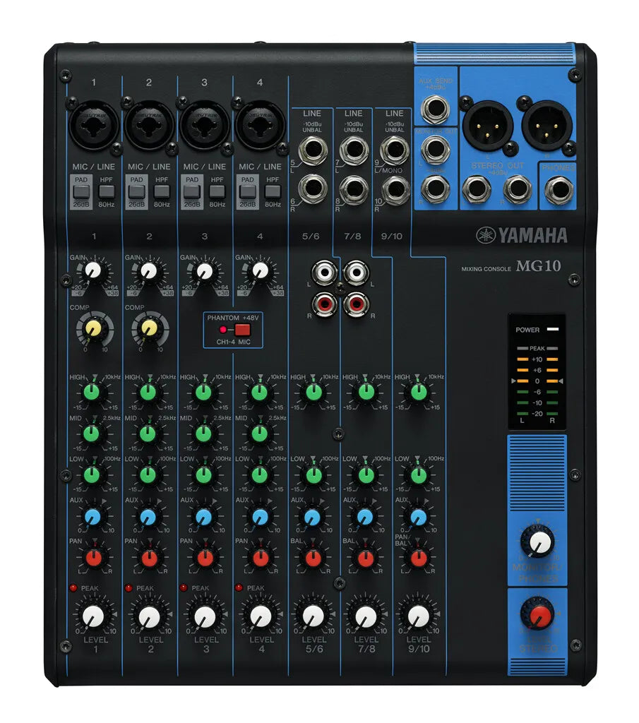 Yamaha MG10XU 10-channel Mixer
