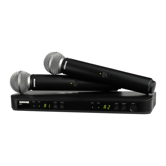 Shure BLX288/SM58 Wireless Dual Mic System